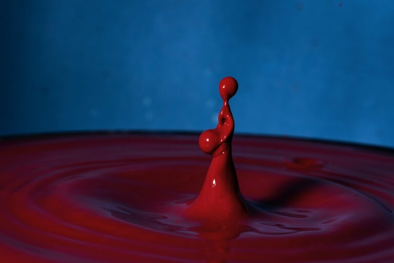 blood droplet